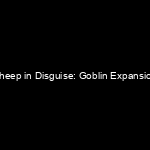 Portada Sheep in Disguise: Goblin Expansion
